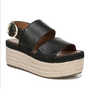Franco Sarto espadrille platform sandals